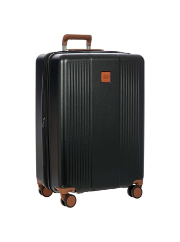 BRIC`s Ferrara - 4-Rollen-Trolley M 67 cm erw. (green) in schwarz