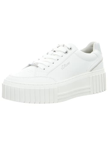 s.Oliver Sneaker Low in weiss