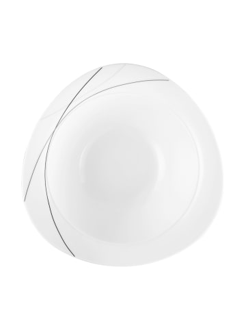 Seltmann Weiden Schüssel Trio Highline ø 28 cm weiß-grau in weiß-grau