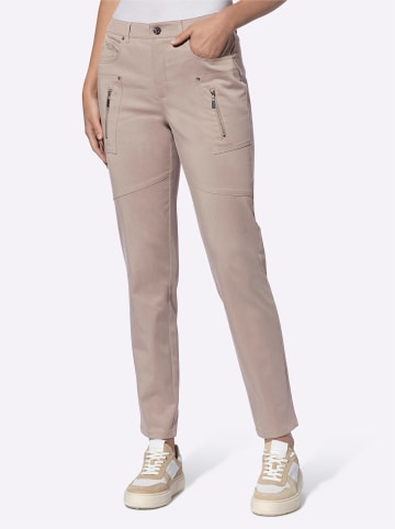 Heine 5-Pocket-Hose in sesam