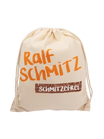 United Labels Ralf Schmitz Turnbeutel - Schmitzefrei in beige