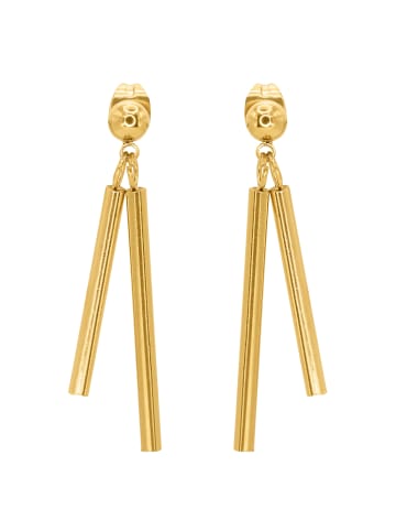 Steel_Art Ohrstecker für Frauen Elenora goldfarben in goldfarben