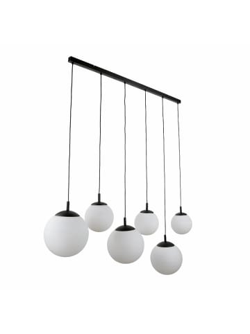 Licht-Erlebnisse Pendelleuchte (B)30 x (L)130 x (T)150 cm in Schwarz Weiß