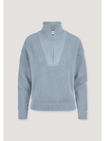 Hessnatur Strick Troyer in perlblau