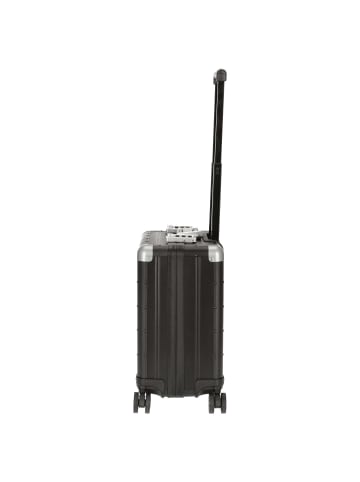 Alumaxx Gemini - 4-Rollen-Businesstrolley 42.5 cm (black matt) in black matt