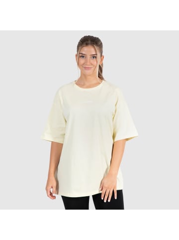 SMILODOX Oversize T-Shirt Benetta in Gelb