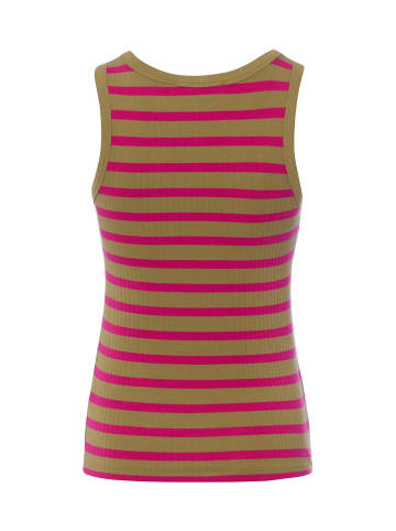 IPURI Tanktop in schilf himbeer - 0004