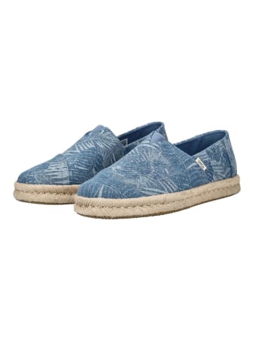 TOMS Slipper in Blau