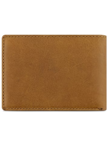 KLONDIKE 1896 Rush Trevor Geldbörse RFID Leder 12 cm in cognac