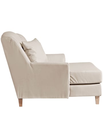 others SESSEL XXL Karil Bezug Kunstleder Buche natur / beige