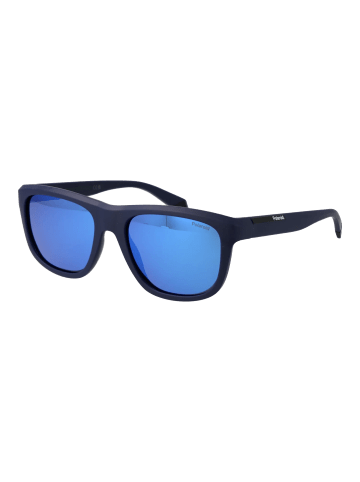 Polaroid Unisex Sonnenbrillen Quadrat Blau