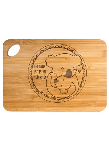 Mr. & Mrs. Panda Holzbrettchen Koala Mama mit Spruch in Braun