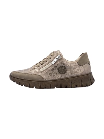 rieker Niedriger Schnürsenkel Sneaker Galaxie Beige