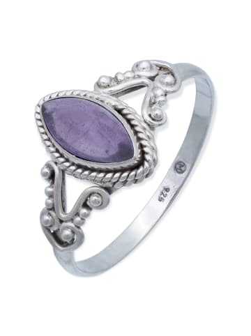 mantraroma 925er Silber - Ringe mit Amethyst