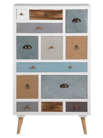 ebuy24 Kommode Thames Weiß 70 x 30 cm