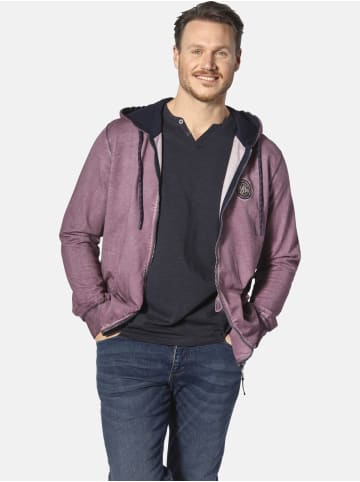 Jan Vanderstorm Sweatjacke PERKELMAN in helllila