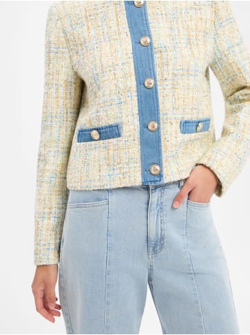 Liu Jo Kurzblazer Giacca Kate Denim in beige denim - 0001