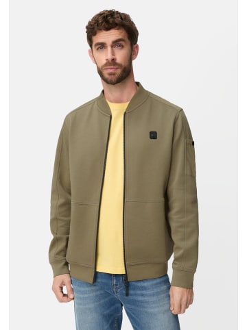 Camel Active fleXXXactive® Sweatjacke mit Reißverschluss in Olivgrün