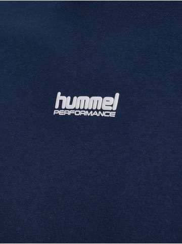 Hummel Longsleeve "Pulse Piping T-Shirt Longsleeve" in Blau