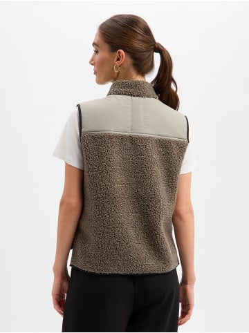 Mos Mosh Weste MMRowe in khaki - 0002