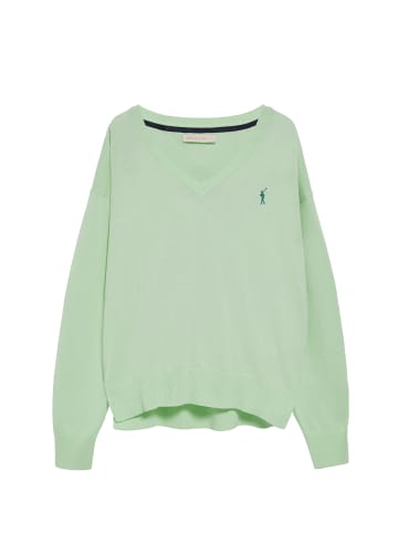 Polo Club Pullover in Minze