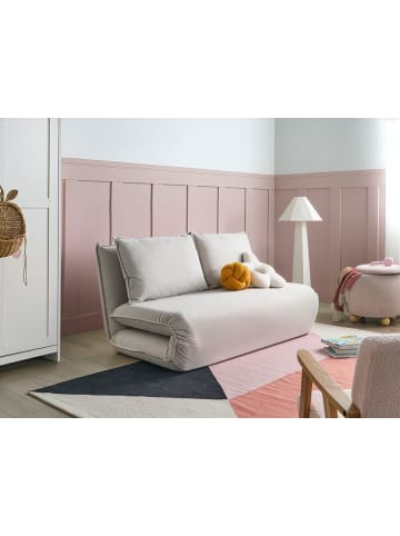 Beliani 2-Sitzer Sofa ROROS in Weiß - (W) 136 x (H) 76 x (L) 88 cm