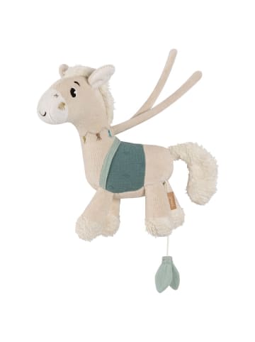 Fehn Mini-Spieluhr NATUR aus Bio-Baumwolle 23 in beige,blue