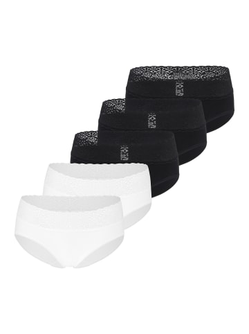 SPEIDEL Hüftslip Natalie in Schwarz / weiß