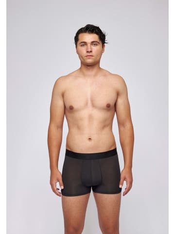 SNOCKS Boxershorts aus Modal Schwarz 3 Stück