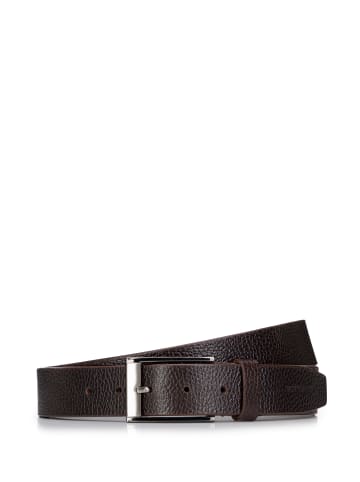 Wittchen Leather belt in Dark brown