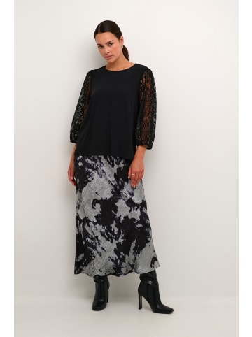Kaffe Langarm-Bluse KAemilia in Black Deep