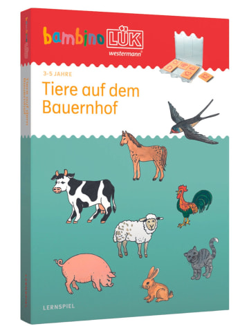 Westermann Lernspielverlag bambinoLÜK-Set. Kindergarten. Tiere auf dem Bauernhof. 3/4/5 Jahre