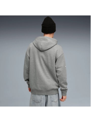 Puma BMW MMS ESS+ Fleece Hoodie Pullover in Grau