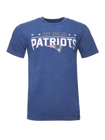 Recovered T-Shirt NFL New England Patriots in Blau