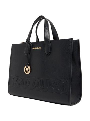 Carlo Colucci Shopper Emanuelli in Schwarz