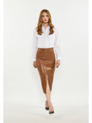 DreiMaster Damen Rock in Kamel