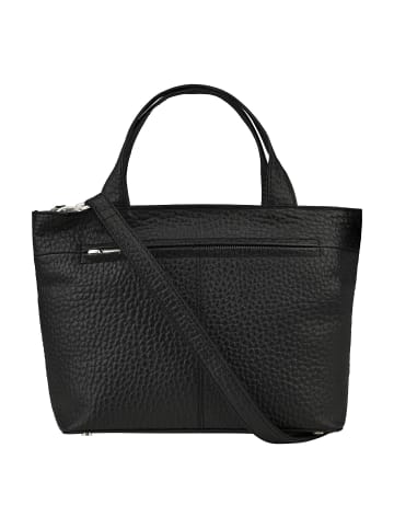 VLD VOi Leather Design Hirsch Handtasche Leder 30 cm schwarz