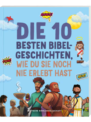 Deutsche Bibelgesellschaft Buch - Die 10 besten Bibelgeschichten, wie du sie noch nie erlebt hast