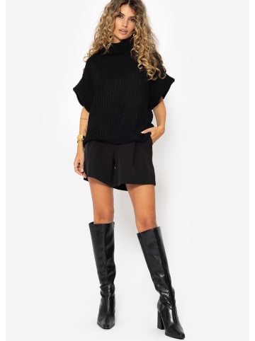 SASSYCLASSY Pullunder mit Turtleneck in Schwarz