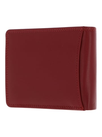 Golden Head Polo Geldbörse RFID Schutz Leder 12 cm in rot