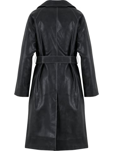 Urban Classics Urban Classics Ladies Vintage Trenchcoat in black