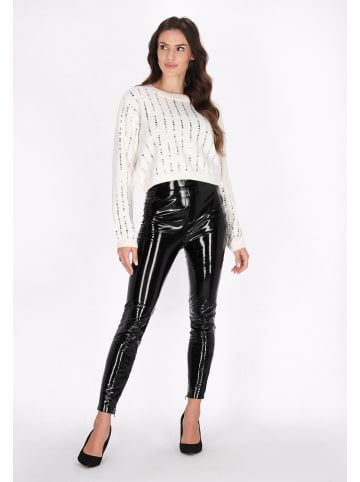 faina Damen Pullover in Wollweiss