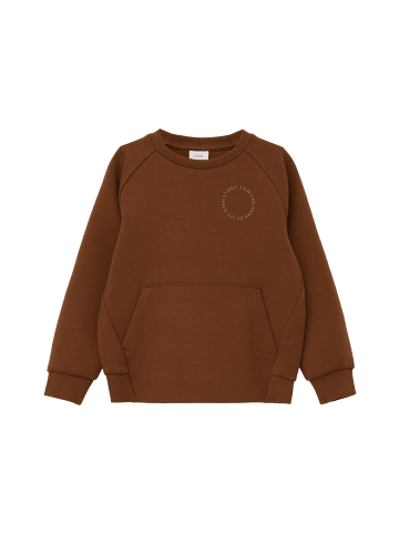 s.Oliver Sweatshirt langarm in Braun