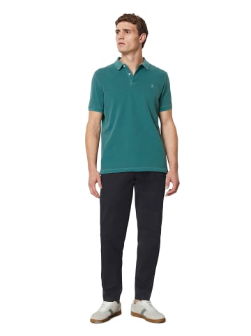 Marc O'Polo Poloshirt Piqué shaped in tranquil teal