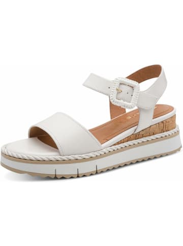 Tamaris Komfort Sandalen für Damen in weiß