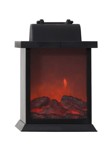 STAR Trading Kleiner LED Kamin ,Fireplace', batteriebetriebener Deko-Kamin, Flacker