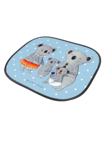 Mr. & Mrs. Panda sonnenschutz Koala Familie ohne Spruch in Blau Pastell
