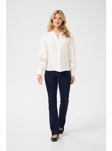 Cream Langarm - Hemd CRLuna Regular fit in Snow White