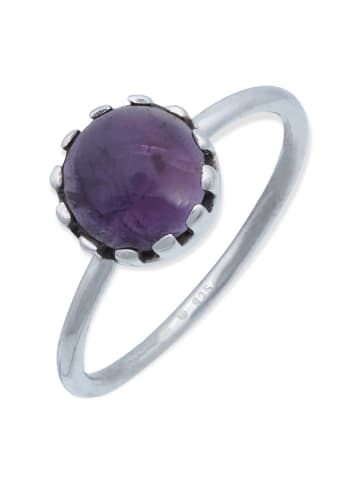 mantraroma 925er Silber - Ringe mit Amethyst