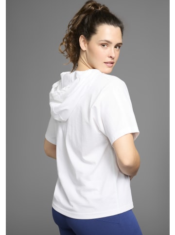 Kangaroos Kapuzenshirt in weiß-blau